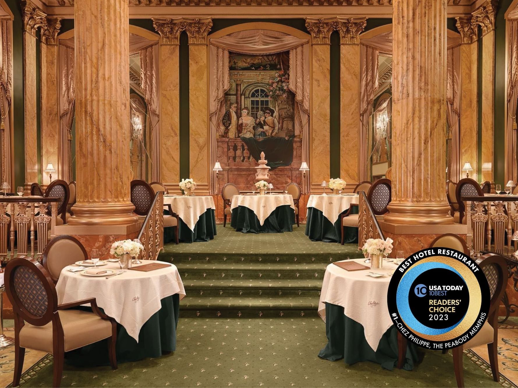 One-Night Stay at The Peabody Memphis + Dinner for Two at Chez Philippe + Valet Parking - Image 4
