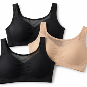 Set of 3 Curvvy Wire-Free Minimizer Bras - Size 3XL