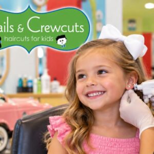 Pigtails & Crewcuts – $100 Ear Piercing Certificate